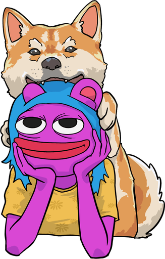 illustration of a dollar shaped character on a skateboard